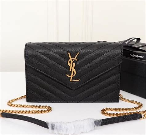 ysl black purse ebay|ysl purse all black.